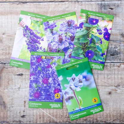 Bold & Blue Garden Collection