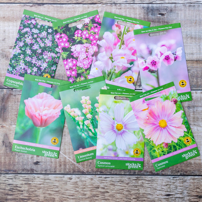 Apricot & Pink Impressions Garden Collection