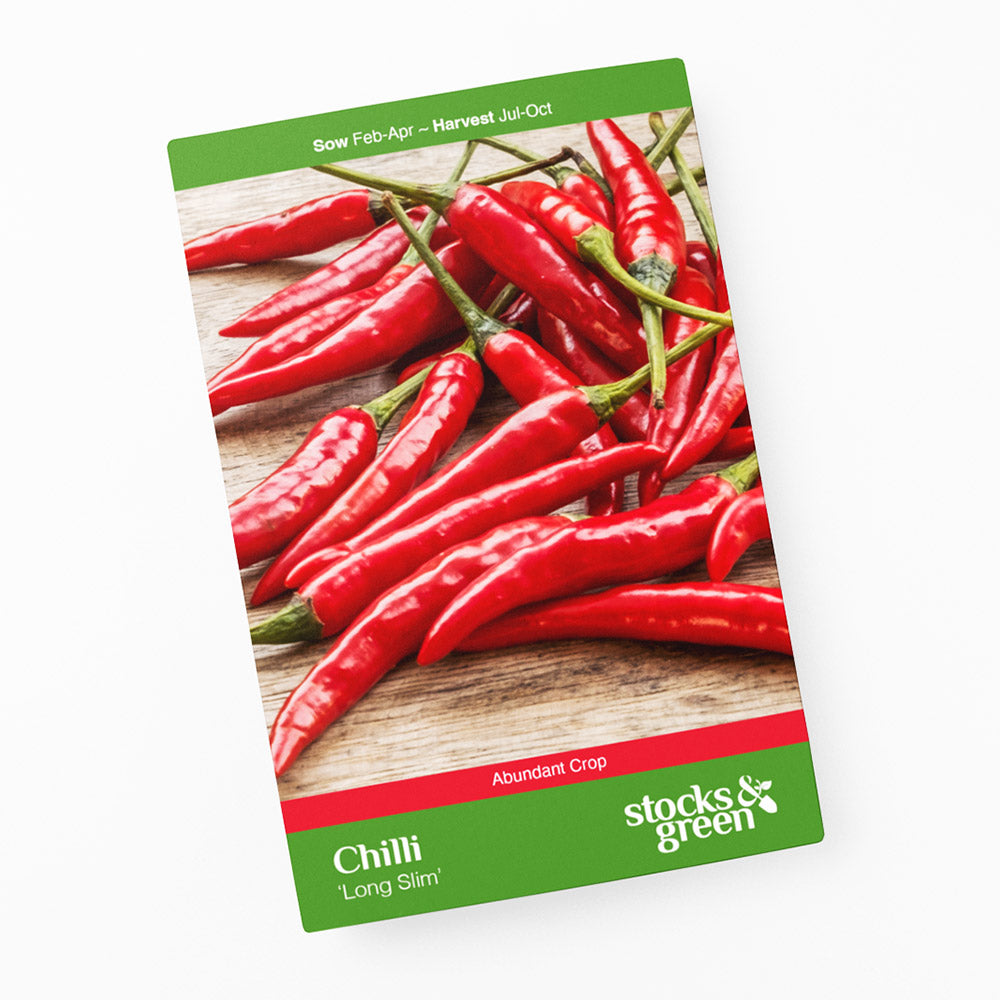 Chilli 'Long Slim' Seeds