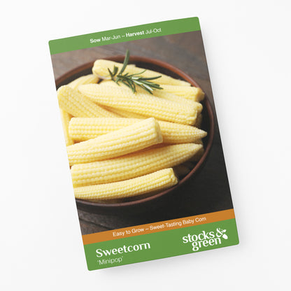 Sweetcorn 'Minipop' Seeds